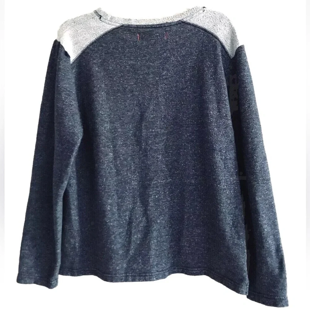 Tommy Bahama | Mens Sz M Blue Lounge Crewneck Sweatshirt Long Sleeves Pullover